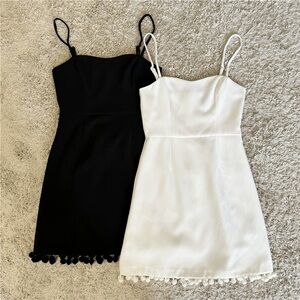 French connection Graduation dress mini black dress UK4/UK6